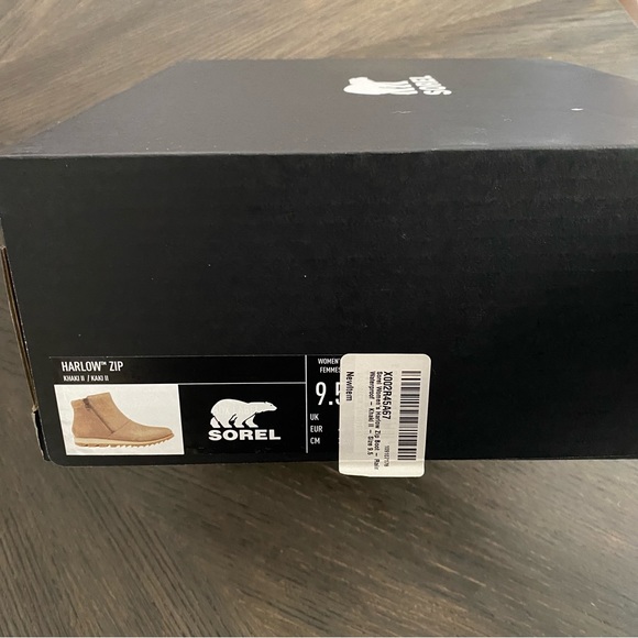 Sorel Harlow Waterproof Zip Boot Khaki II - Picture 4 of 4